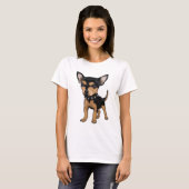 T-shirt Chiwawa de tueur (Devant entier)
