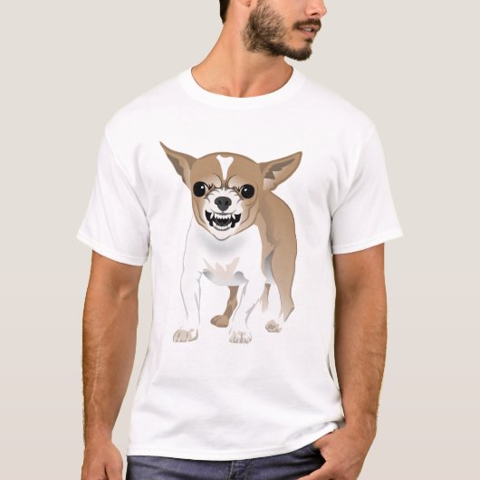 T-shirt Chiwawa fou (Devant)