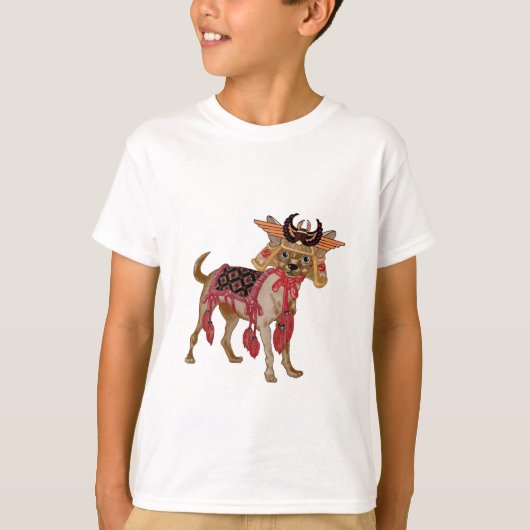 T-shirt Chiwawa samouraï (Devant)