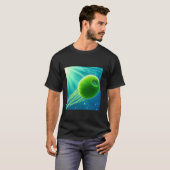 T-shirt Chlamydomonas algue verte (Devant entier)