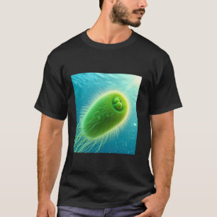T-shirt Chlamydomonas algue verte