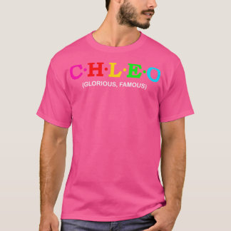 T-shirt Chleo glorieux célèbre 1