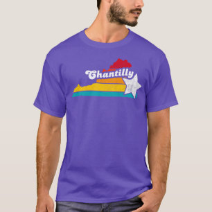 T-shirt Chlly Virginia Vintage Souvenir détendu 2