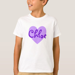 T-shirt Chloe en violet