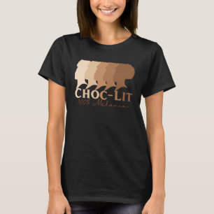 T-shirt Choc Lit 100 Melanin Black Pride History BHM Ethni
