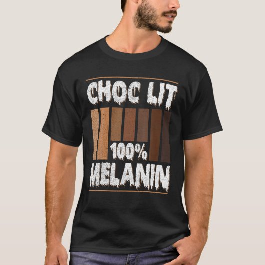T-shirt Choclit 100% mélanine (Devant)