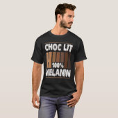 T-shirt Choclit 100% mélanine (Devant entier)
