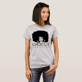 T-shirt Choclit Black Woman Afro (Devant entier)