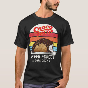 T-shirt Choco Taco N'Oublie Jamais Le Style Rétro AmusantT