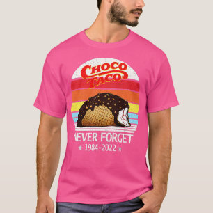 T-shirt Choco Taco N'Oubliez Jamais Retro Style Funny Prem