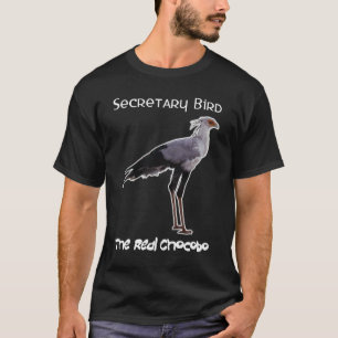 T-shirt Chocobo (secrétaire oiseau) - pour l'obscurité