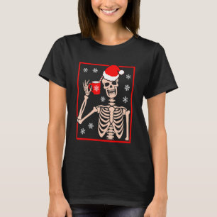 T-shirt Chocoholic Noël Choco Choco Choco Boire Chocola