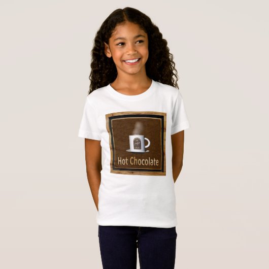 T-Shirt Chocolat chaud (Devant entier)