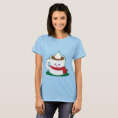T-shirt Chocolat chaud (Devant entier)