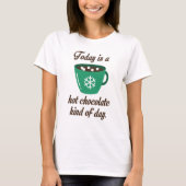 T-shirt Chocolat chaud (Devant)