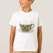 T-shirt Chocolat Chaud Avec Marshmallows (Devant)