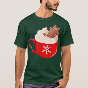 T-shirt Chocolat Chaud Et Pain D'Épice Kitty