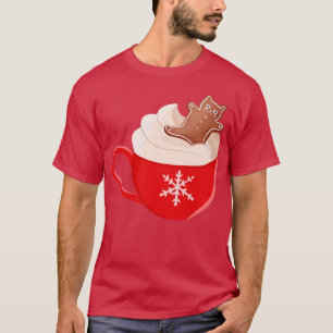 T-shirt Chocolat Chaud Et Pain D'Épice Kitty