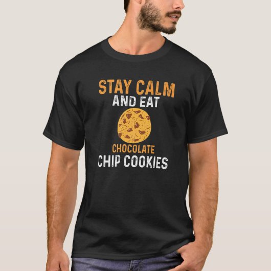 T-shirt Chocolat Chip Cookie Costume de Noël Cuisine (Devant)