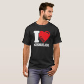 T-shirt Chocolat Chocolat I Love Chocolat 4 (Devant entier)