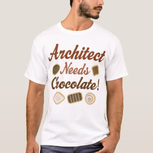 T-shirt Chocolat d'architecte