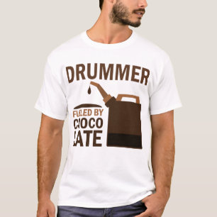 T-shirt Chocolat (drôle) de batteur