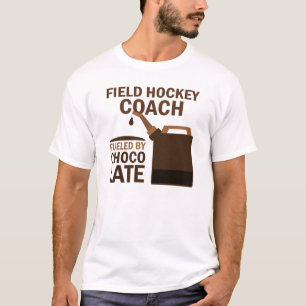 T-shirt Chocolat (drôle) de car d'hockey de champ