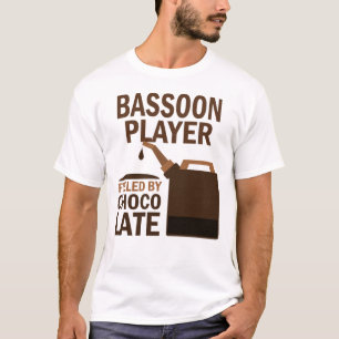 T-shirt Chocolat (drôle) de joueur de basson