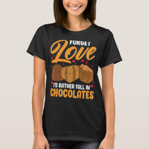 T-shirt Chocolat Inspiré Chocaholate Lié Chocolat Sw