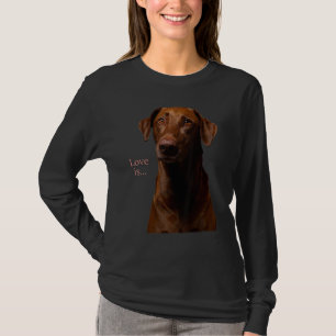 T-shirt Chocolat Labrador Retriever Lab Teg Chien Maman Pa