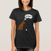 T-shirt Chocolat Labrador Retriever T Lab Dog (Devant)