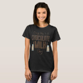 T-shirt Chocolat Milk Amateurs Cadeaux Filles Garçons Coca (Devant entier)