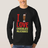 T-shirt Chocolat Milkshake Lait Choco Shake Boire 1 (Devant)