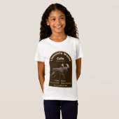 T-Shirt Chocolat Moose Café (Devant entier)