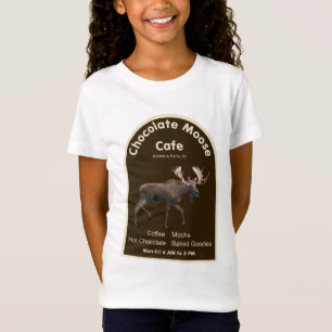 T-Shirt Chocolat Moose Café