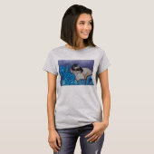 T-shirt Chocolat Siamese Point (Devant entier)