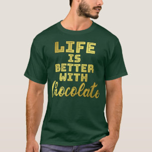 T-shirt Chocolat sucré chocolat363