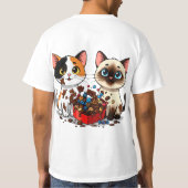 T-shirt Chocolate Mess Cats (Dos)