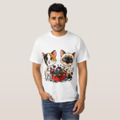 T-shirt Chocolate Mess Cats (Devant entier)