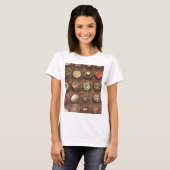 T-shirt Chocolats et truffes (Devant entier)
