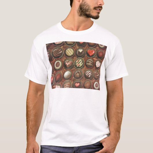 T-shirt Chocolats et truffes (Devant)