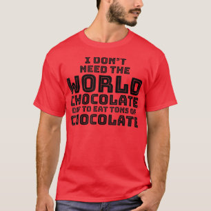 T-shirt Chocolaty Sweet Candy Chocolat 370
