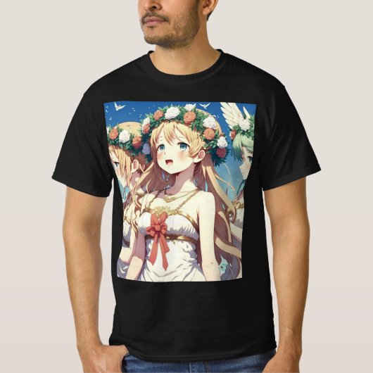 T-shirt Chœur animé (Devant)
