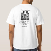 T-shirt choeur de MoTab.org Amérique (Dos)