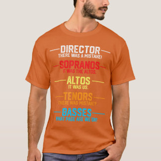 T-shirt Chœur de musique drôle Cadeau de reconnaissance de