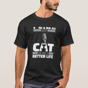 T-shirt Choirmaster Chat Singer Choir Réalisateur