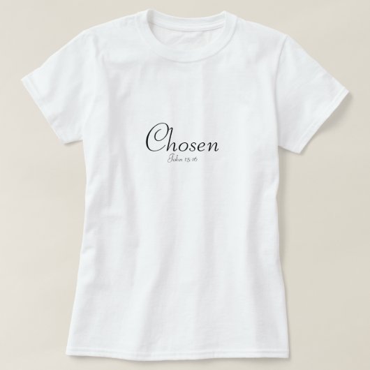T-shirt Choisi… (Design devant)