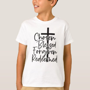 T-shirt Choisi Bénéficié Pardonné Racheté-5572