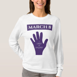T-shirt Choisir de contester le 8 mars Journée des femmes