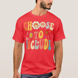 T-shirt Choisir D'Inclure L'Autisme Enseignant De L'Éducat